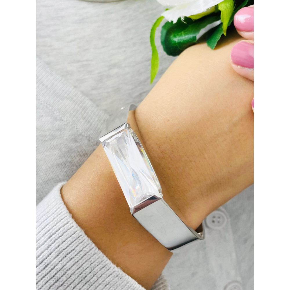 Silberarmband mit Zirkonia Damen Kinder