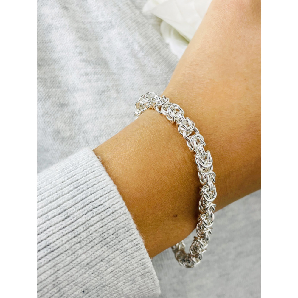 Silber 925 königliches Armband