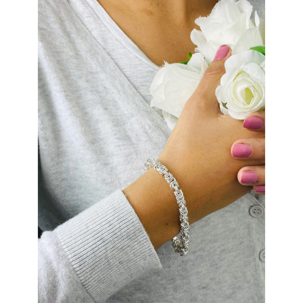 Silber 925 königliches Armband