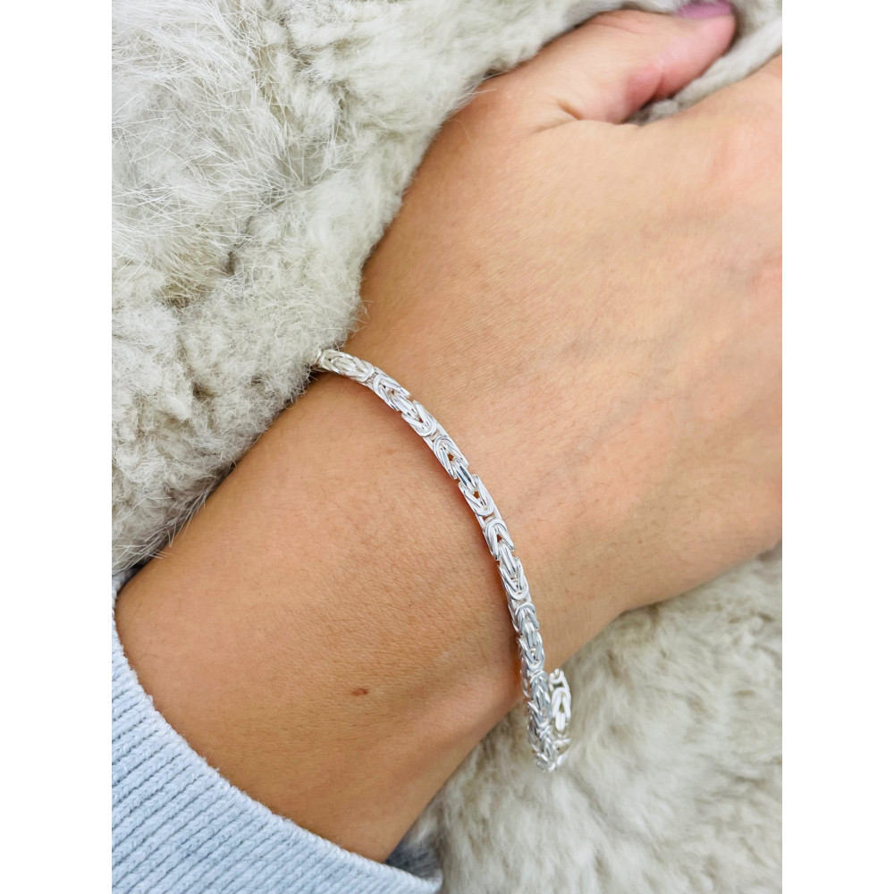 Silber 925 königliches Armband