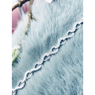 Armband 925 Silber mit Zirkonen Damen Kinder