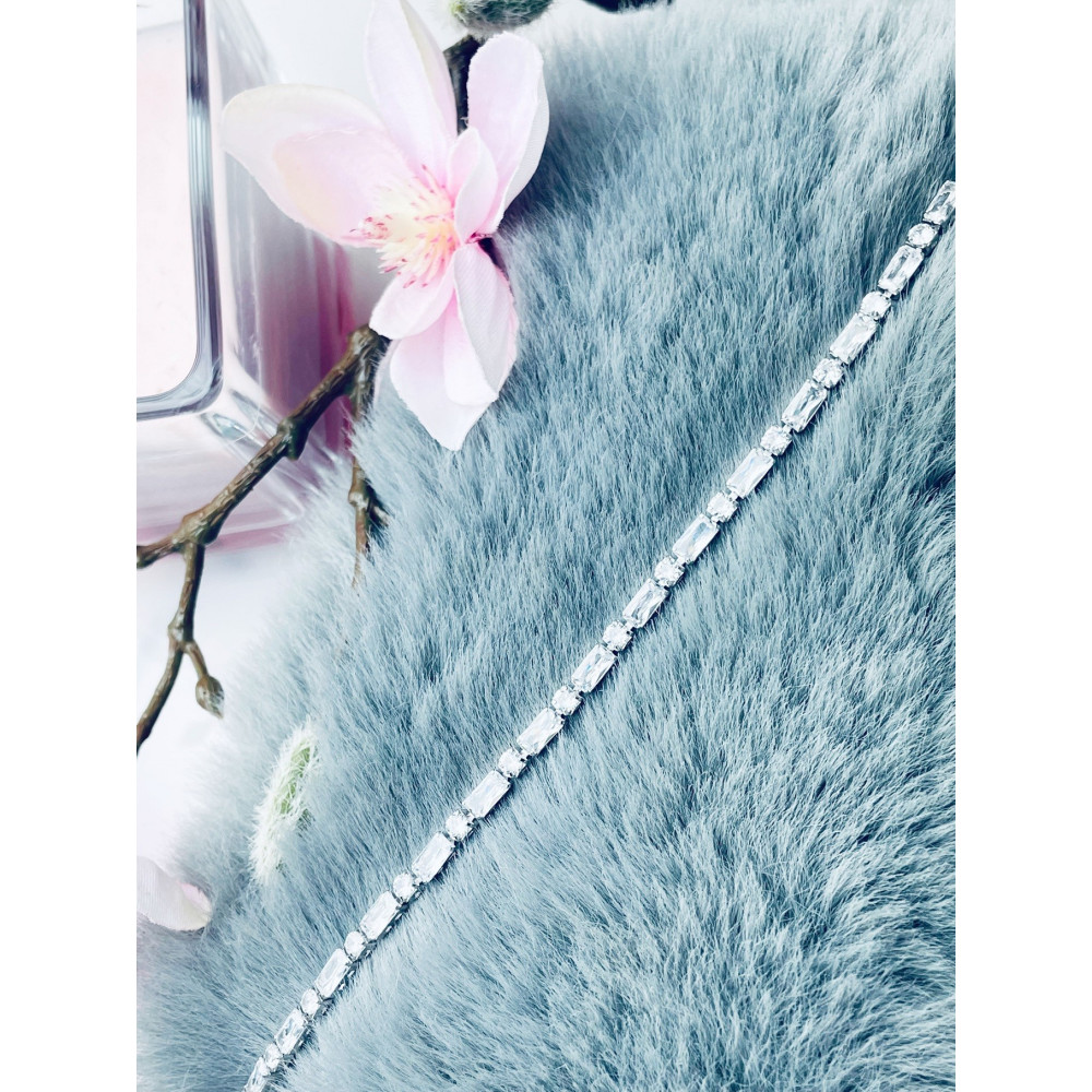 Armband 925 Silber mit Zirkonen Damen Kinder