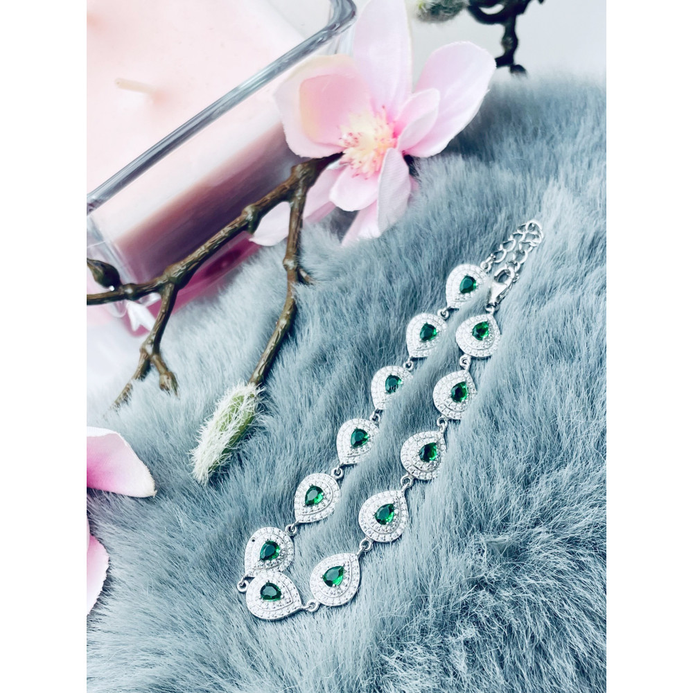 Armband 925 Silber Damen mit Zirkonia