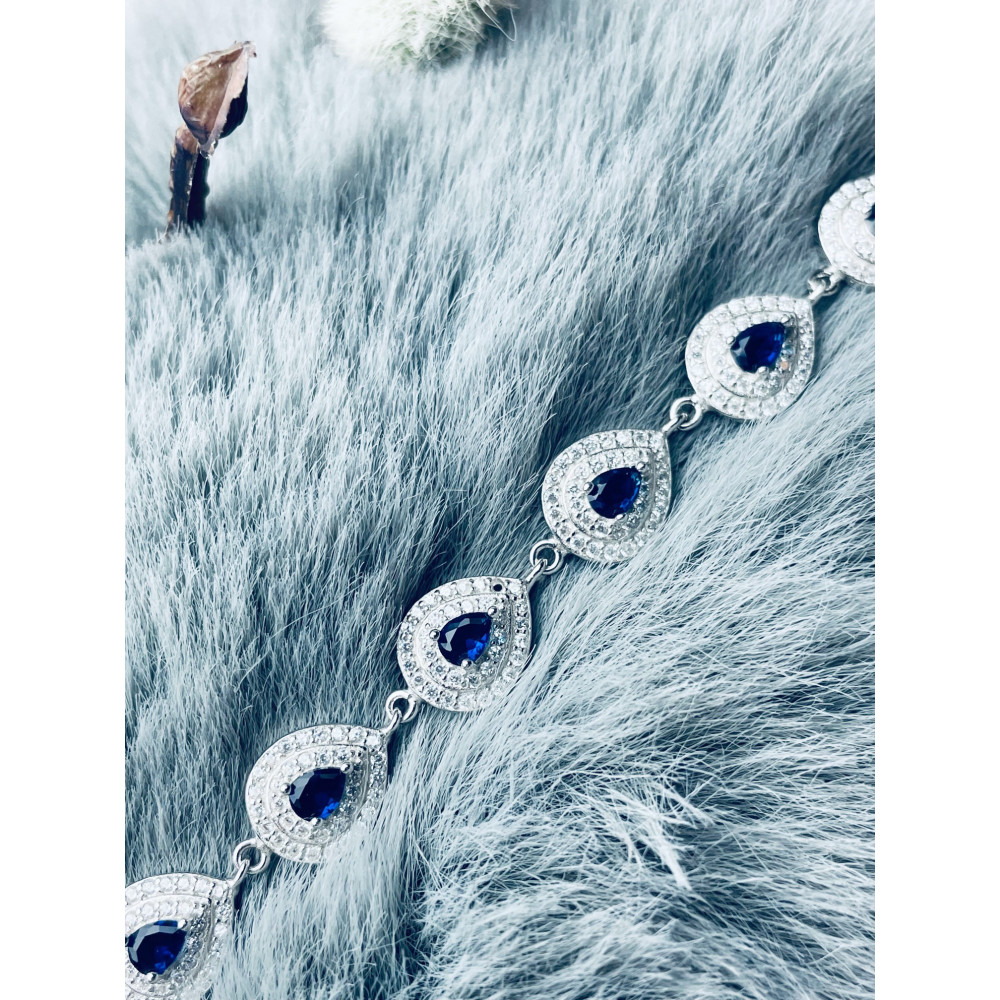 Armband 925 Silber Damen mit Zirkonia