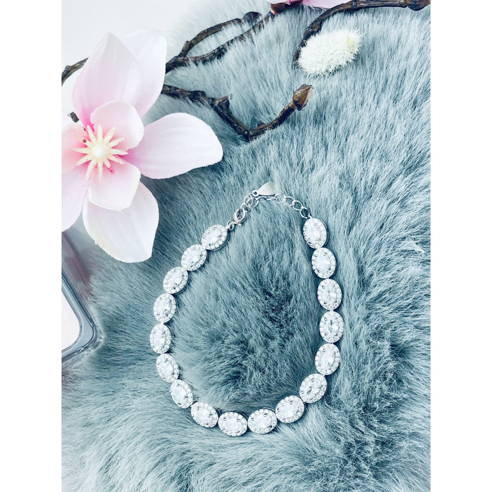 Złota bransoletka celebrytka serce nieskończoność