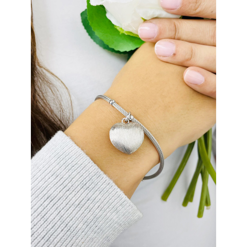 Herz Armband 925 Silber Damen