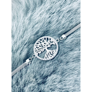 Baum Armband 925 Silber mit Zirkonen Damen Kinder