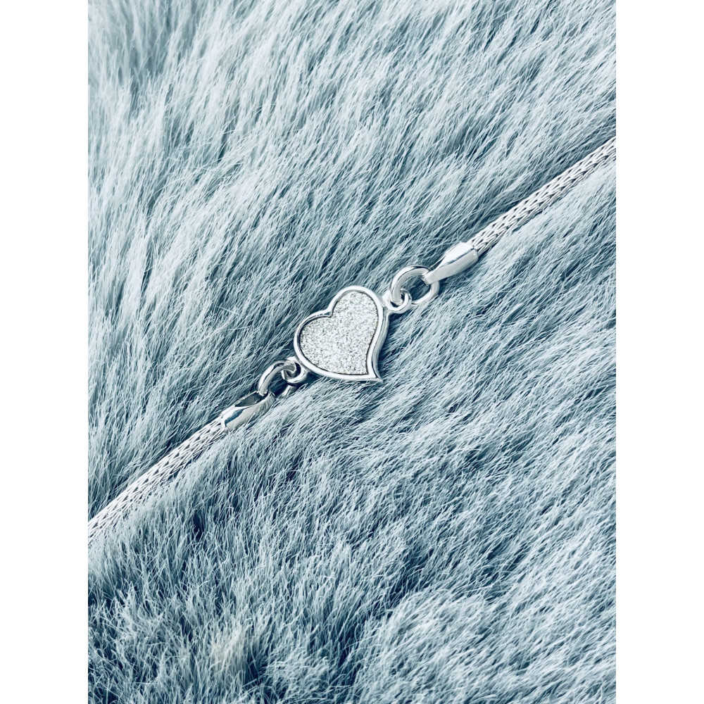 Herz Armband 925 Silber Damen Kinder