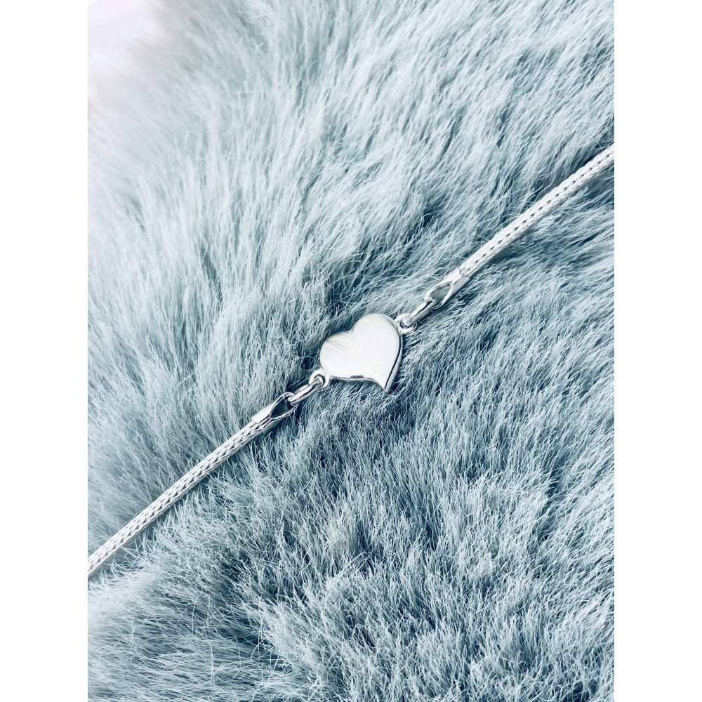 Herz Armband 925 Silber Damen Kinder