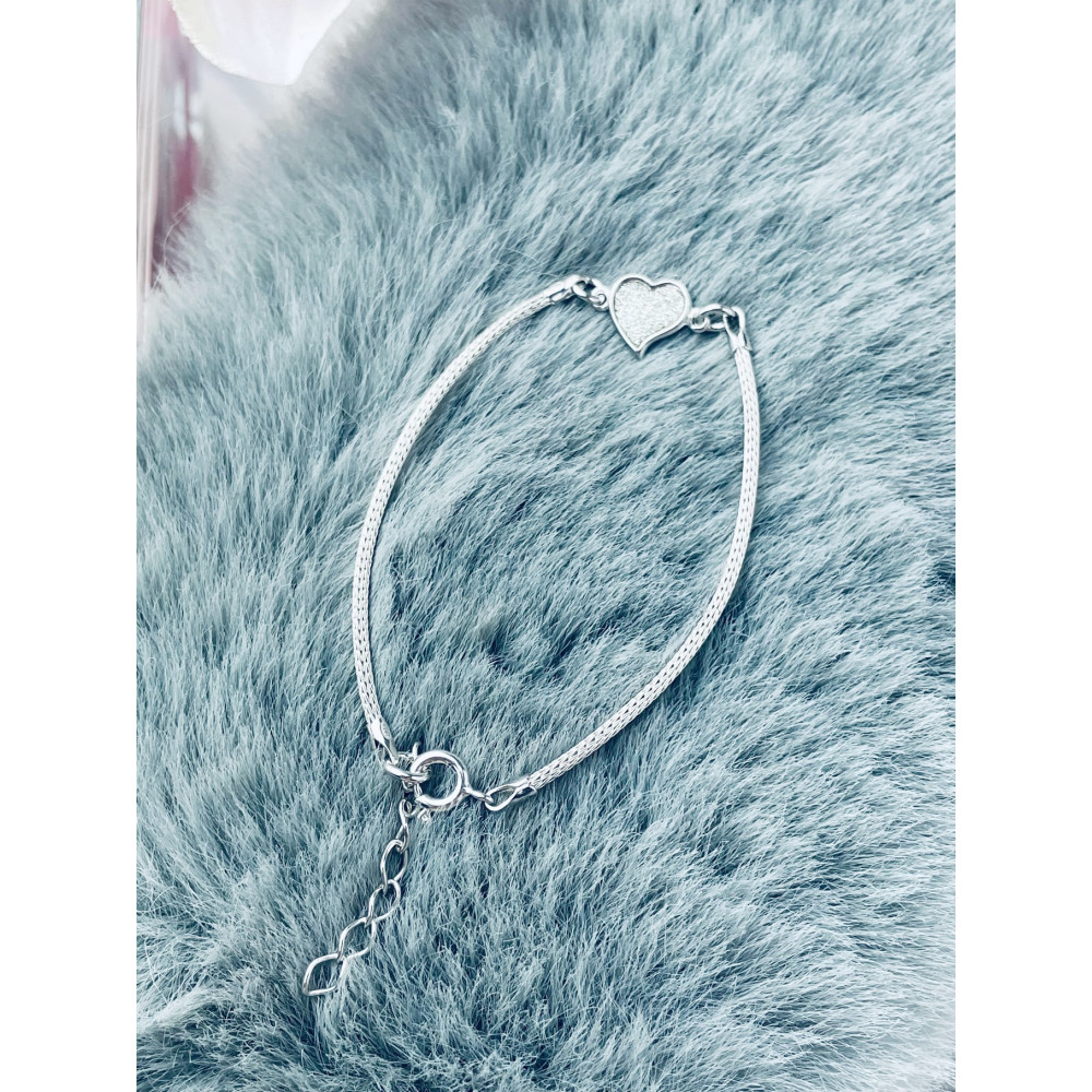 Herz Armband 925 Silber Damen Kinder