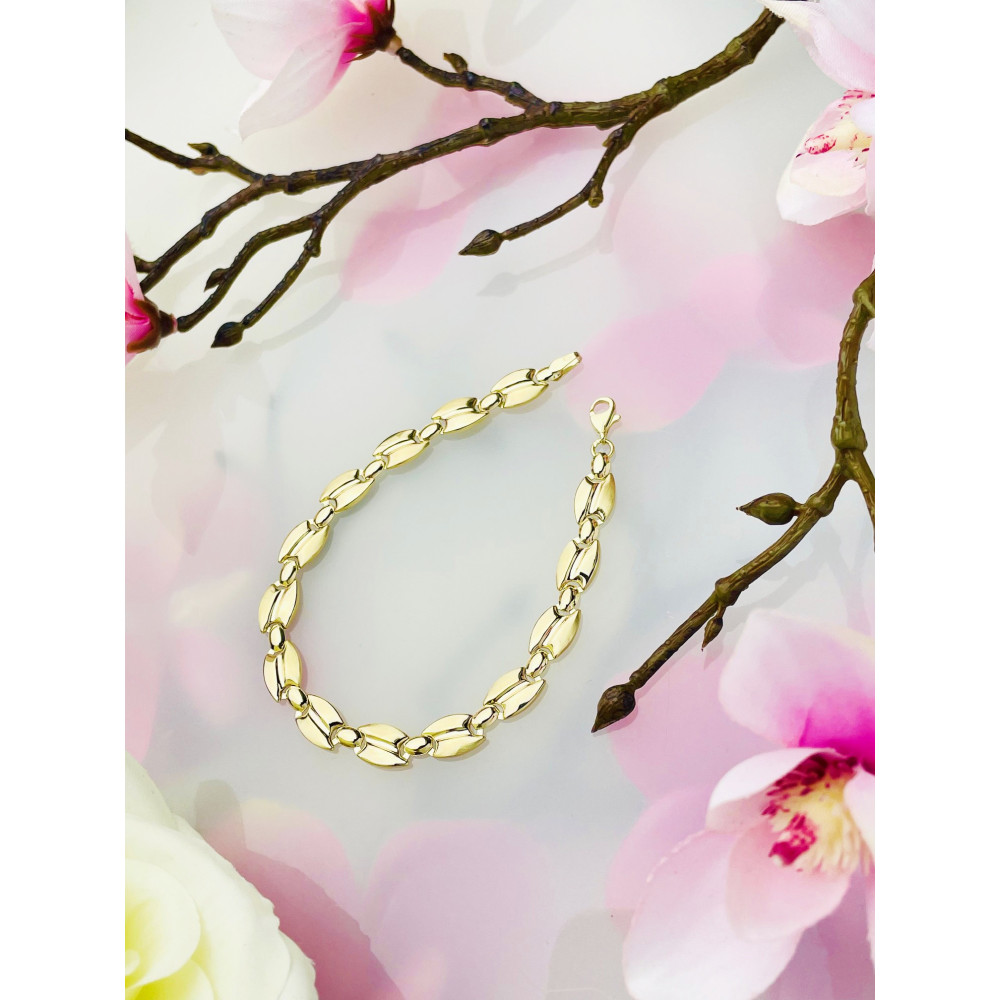 Damen Goldarmband Armband Armkette Gelbgold 375er