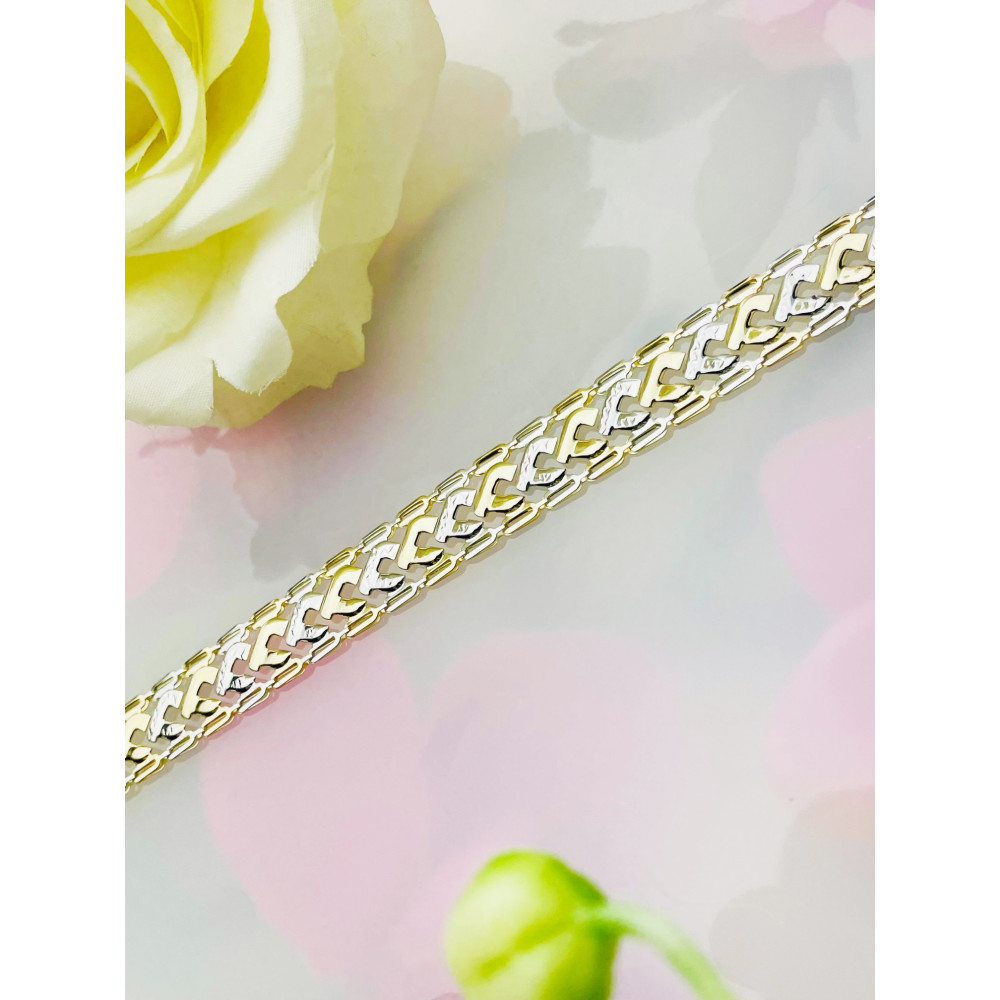 Damen Goldarmband Armband Armkette Gelbgold 375er