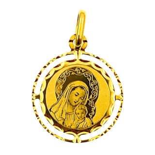 copy of Złoty Medalik Zawieszka Pan Jezus