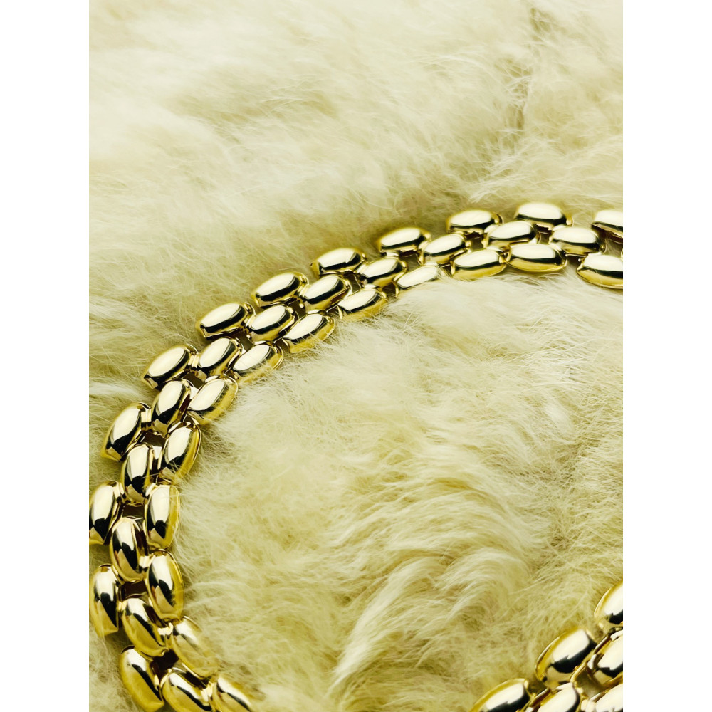 Goldarmband Armband Armkette Nonnakette Doppelpanzerkette Gelbgold 585er 14KT Breite 8,00mm Karabiner Verschluss