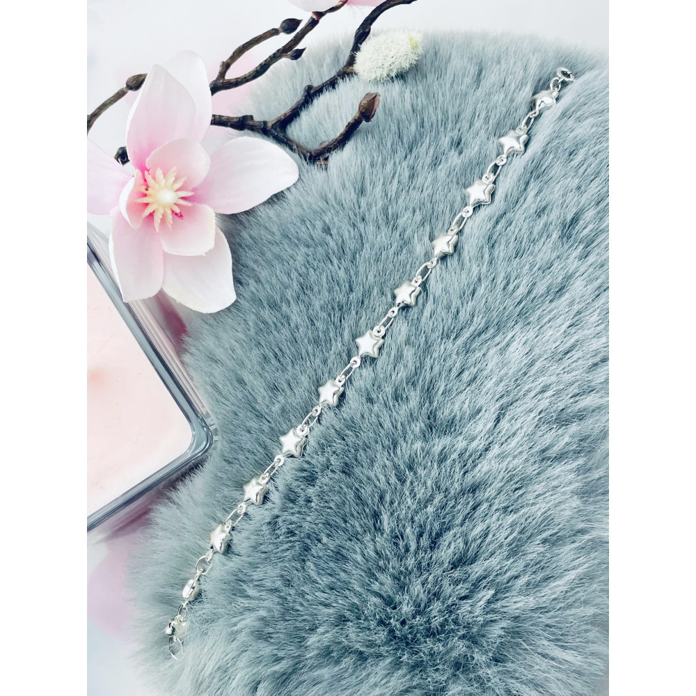 copy of Złota bransoletka celebrytka serce nieskończoność