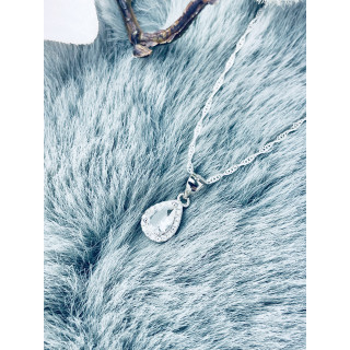 925 Silber Damen Medaillon Anhänger mit Zirkonia