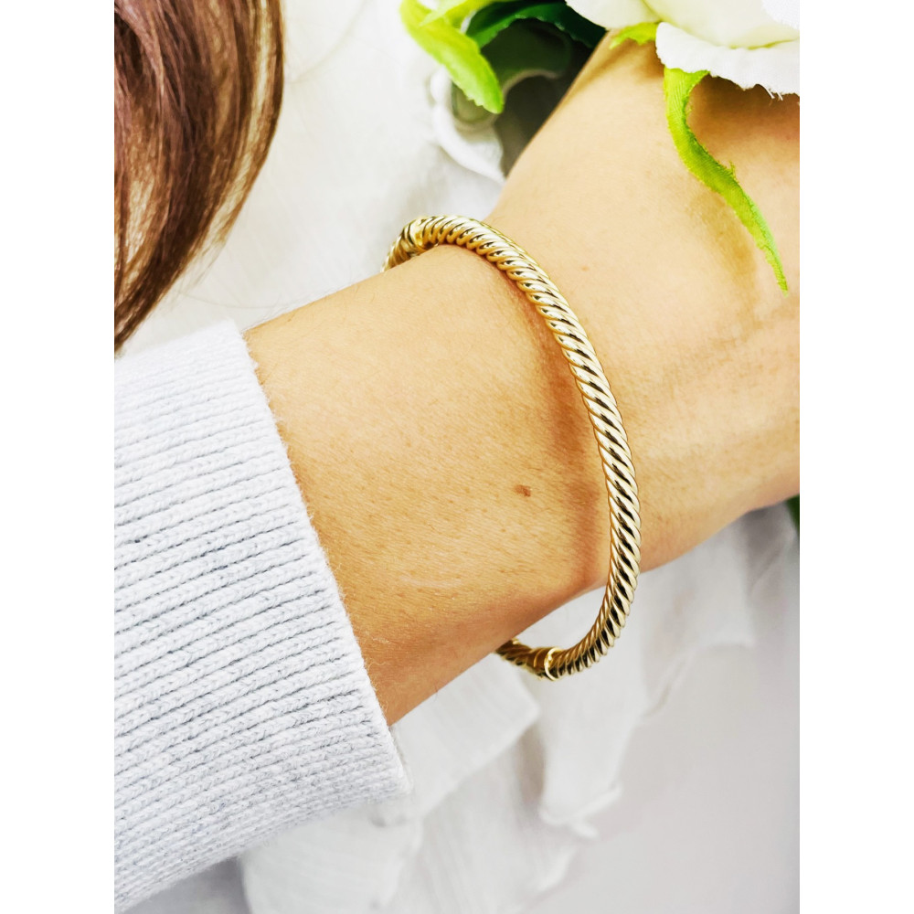 Goldarmband Armband Armkette Nonnakette Doppelpanzerkette Gelbgold 375erT Breite 4,00mm Karabiner Verschluss