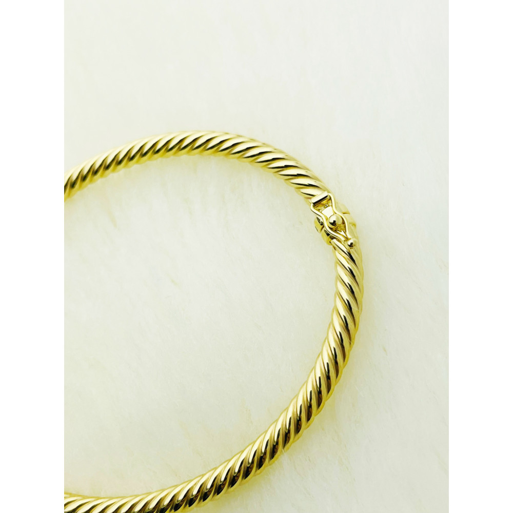 Goldarmband Armband Armkette Nonnakette Doppelpanzerkette Gelbgold 375er Breite 4,00mm Karabiner Verschluss