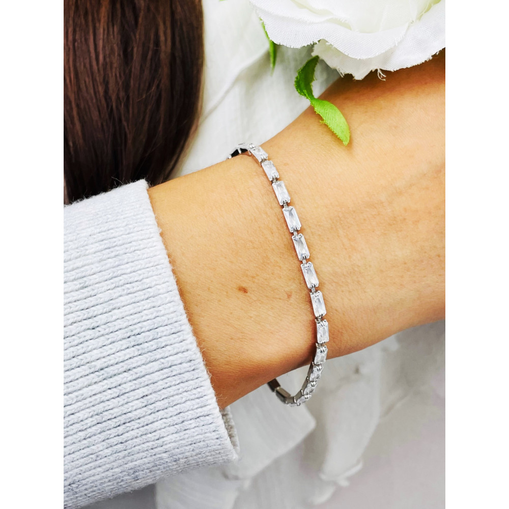 Armband 925 Silber Damen Kinder mit Zirkonia