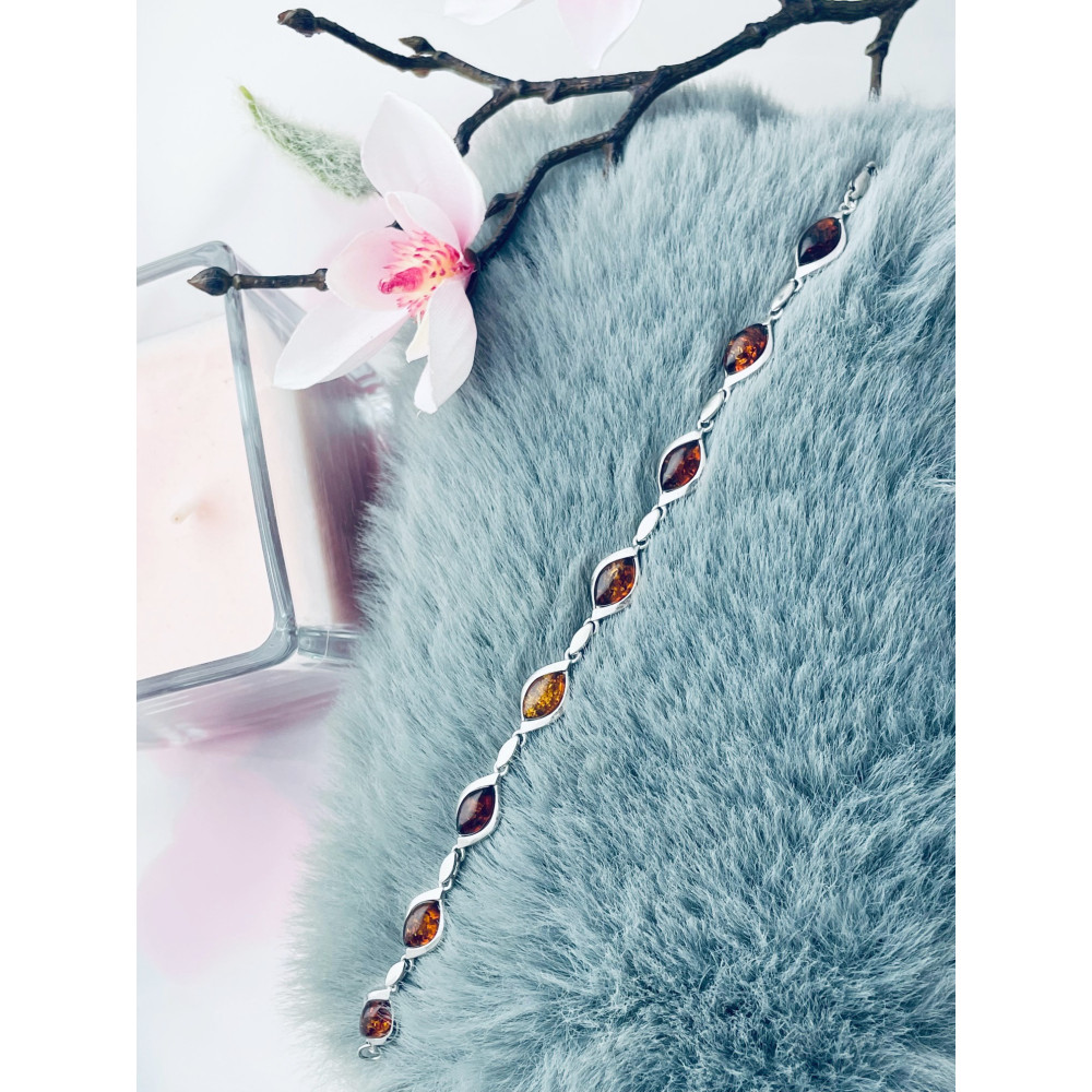 copy of Złota bransoletka celebrytka serce nieskończoność