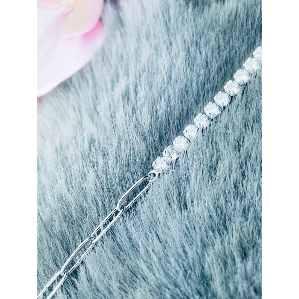 Armband 925 Silber Damen mit Zirkonia