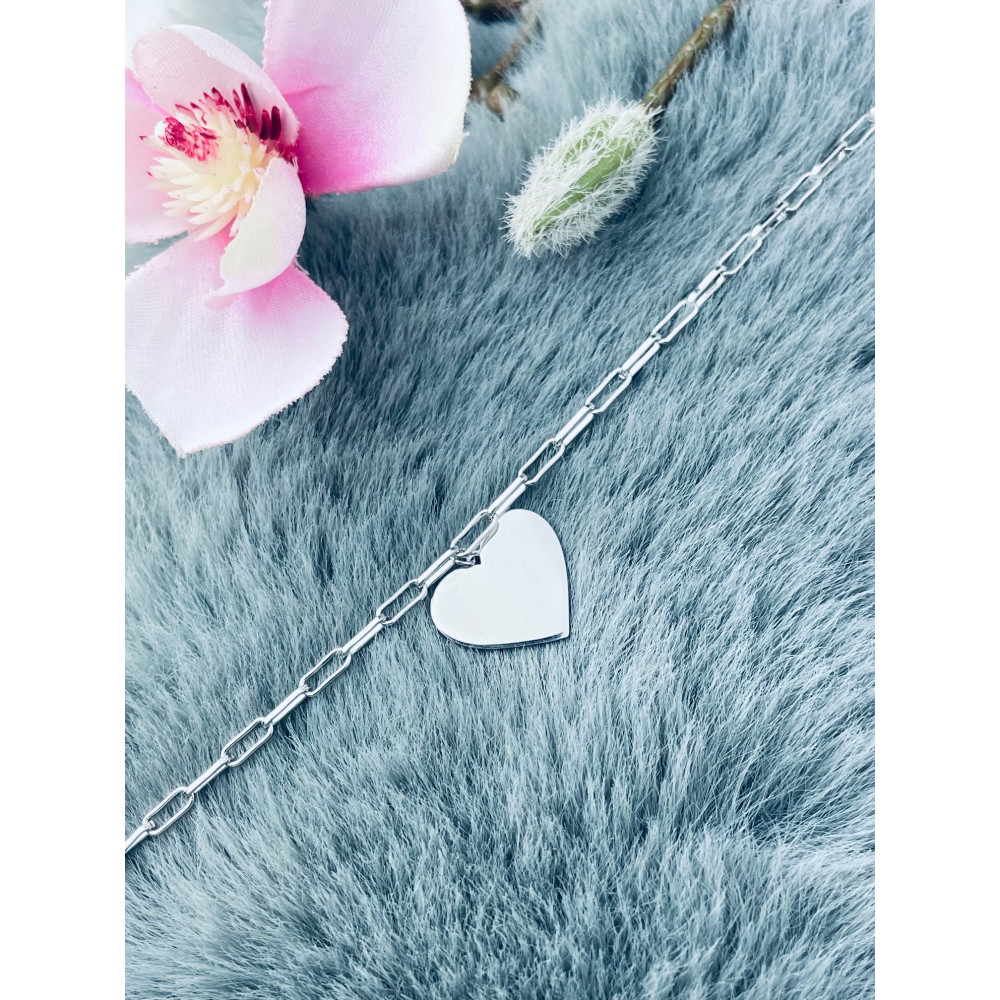 Herz Armband 925 Silber Damen Kinder