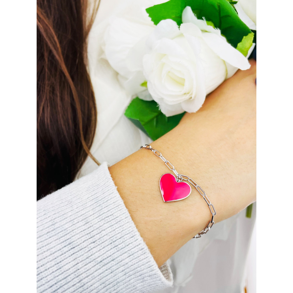 Herz Armband 925 Silber Damen Kinder