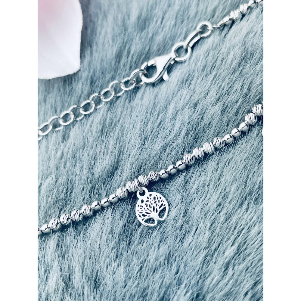 Baum Armband 925 Silber Damen Kinder