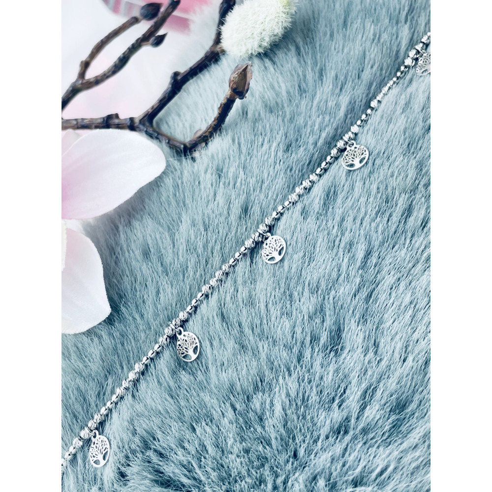 Baum Armband 925 Silber Damen Kinder