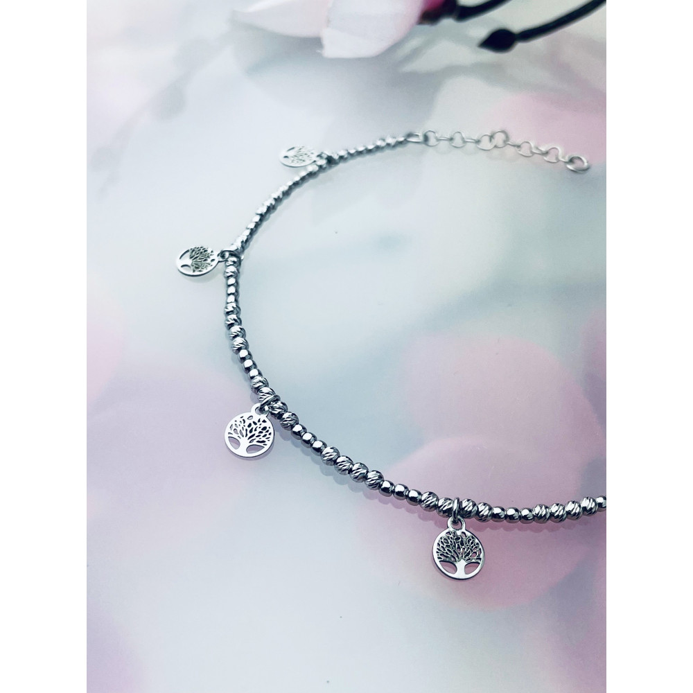 Baum Armband 925 Silber Damen Kinder