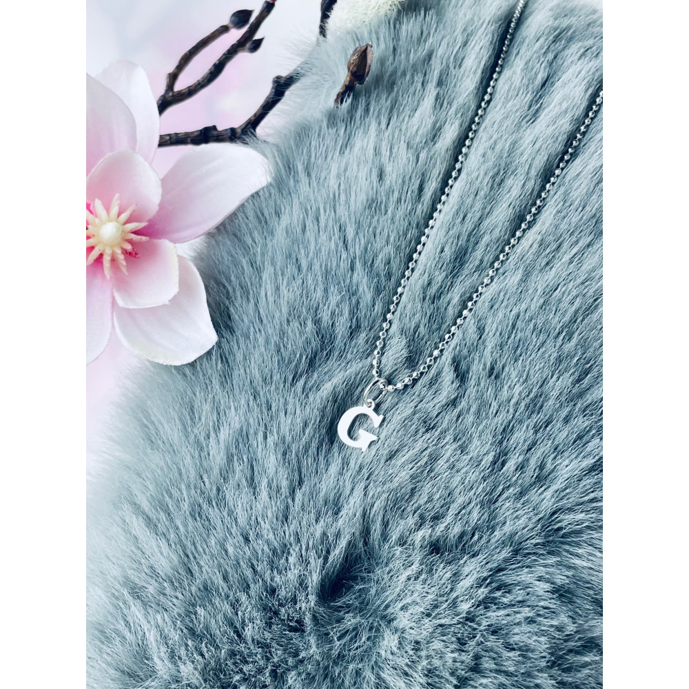 925 Silber Anhänger Buchstabe G Kettenanhänger