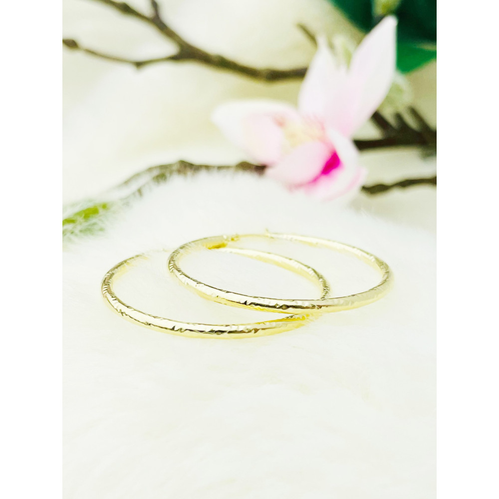 copy of Złote kolczyki wiszące patyczki