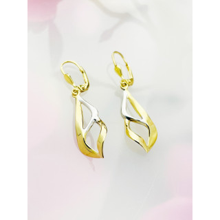 Ohrringe Ohrhänger Ohrstecker Ohrschmuck 585er 14KT Gelbgold