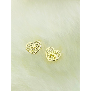 Gold Ohrringe Herzen Ohrhänger Ohrstecker Ohrschmuck Gelbgold