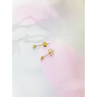 Ohrringe, Ohrstecker, Ohrringe, 585 14 KT Gelbgold, Paar