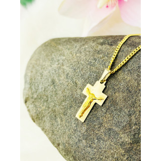 Goldanhänger Kettenanhänger Gold Anhänger Kreuz Goldkreuz Gelbgold 585er