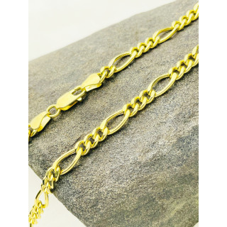 Goldkette Halskette Figarokette Figaro Kette Collier