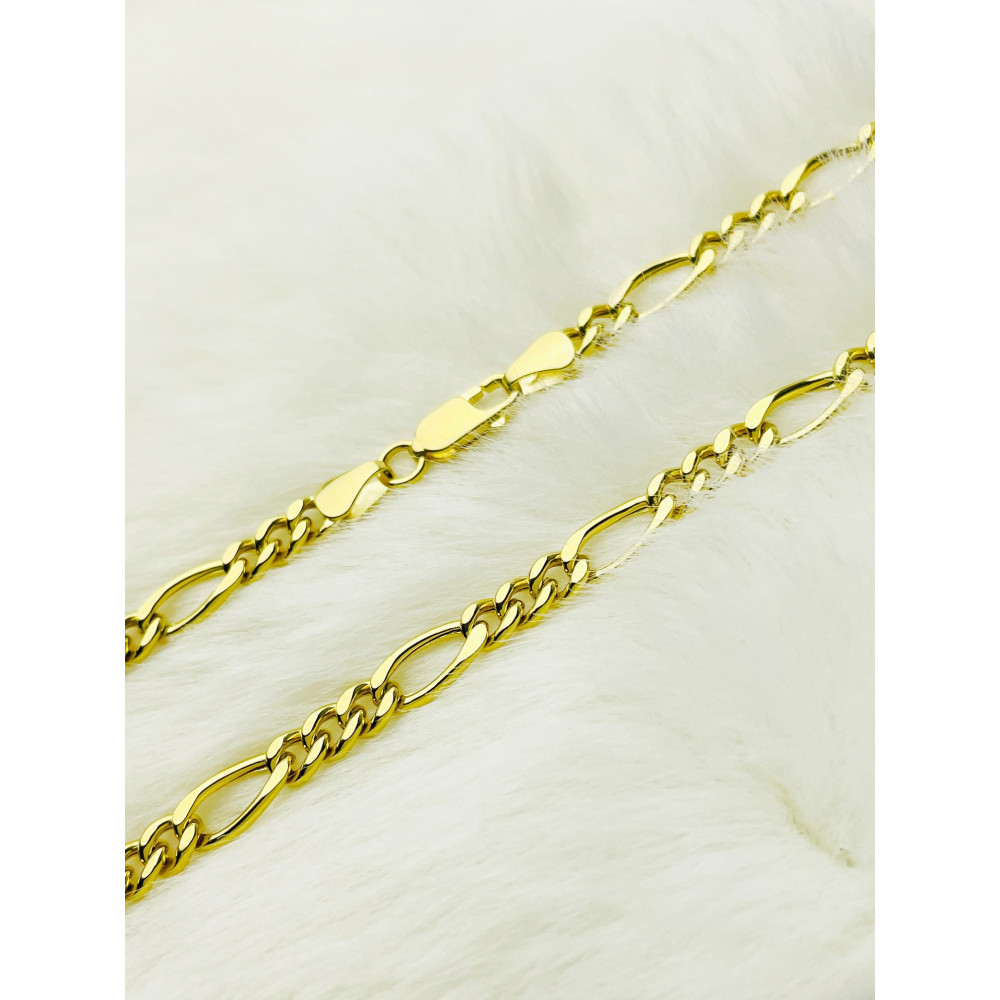Goldkette Halskette Figarokette Figaro Kette Collier