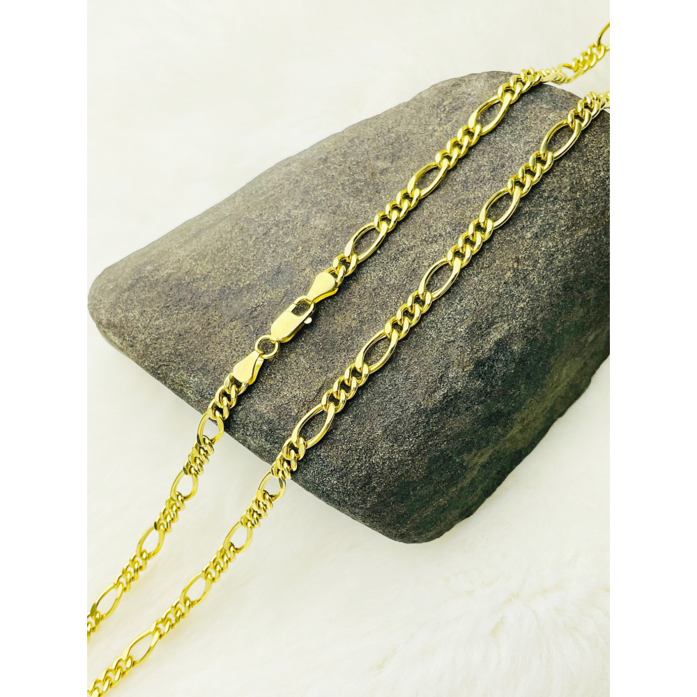 Goldkette Halskette Figarokette Figaro Kette Collier