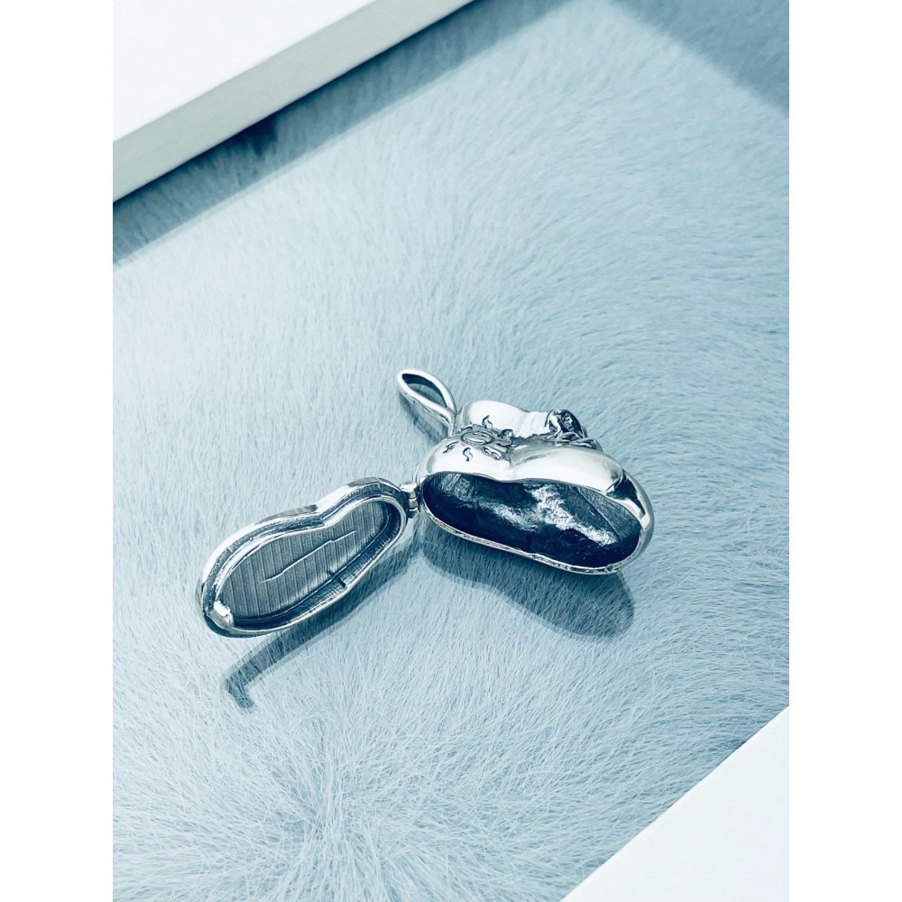 Anhänger Silber Schuh