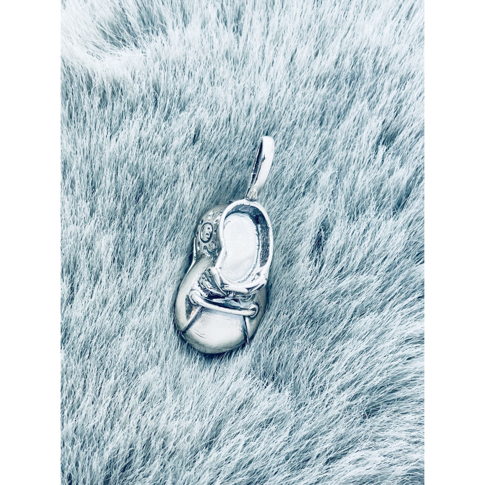 Anhänger Silber Schuh