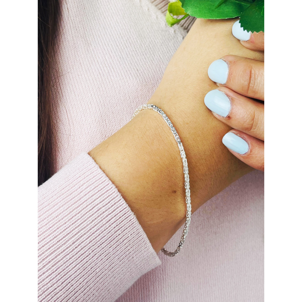 Silber 925 königliches Armband