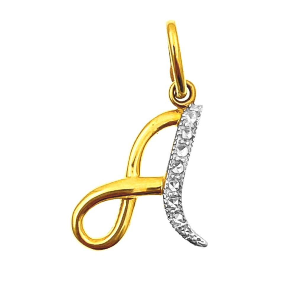 copy of Złoty wisiorek zawieszka rozeta ażurowa