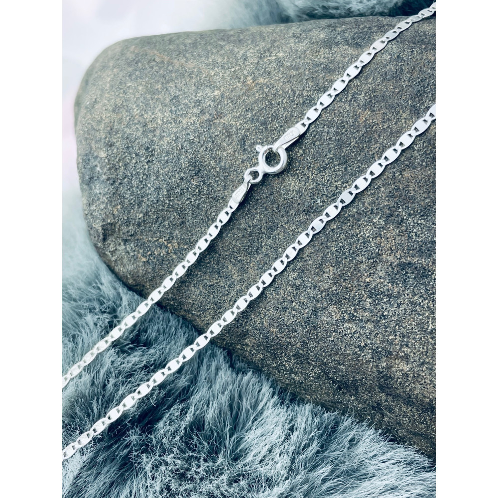 925 Silber Halskette Panzerkette