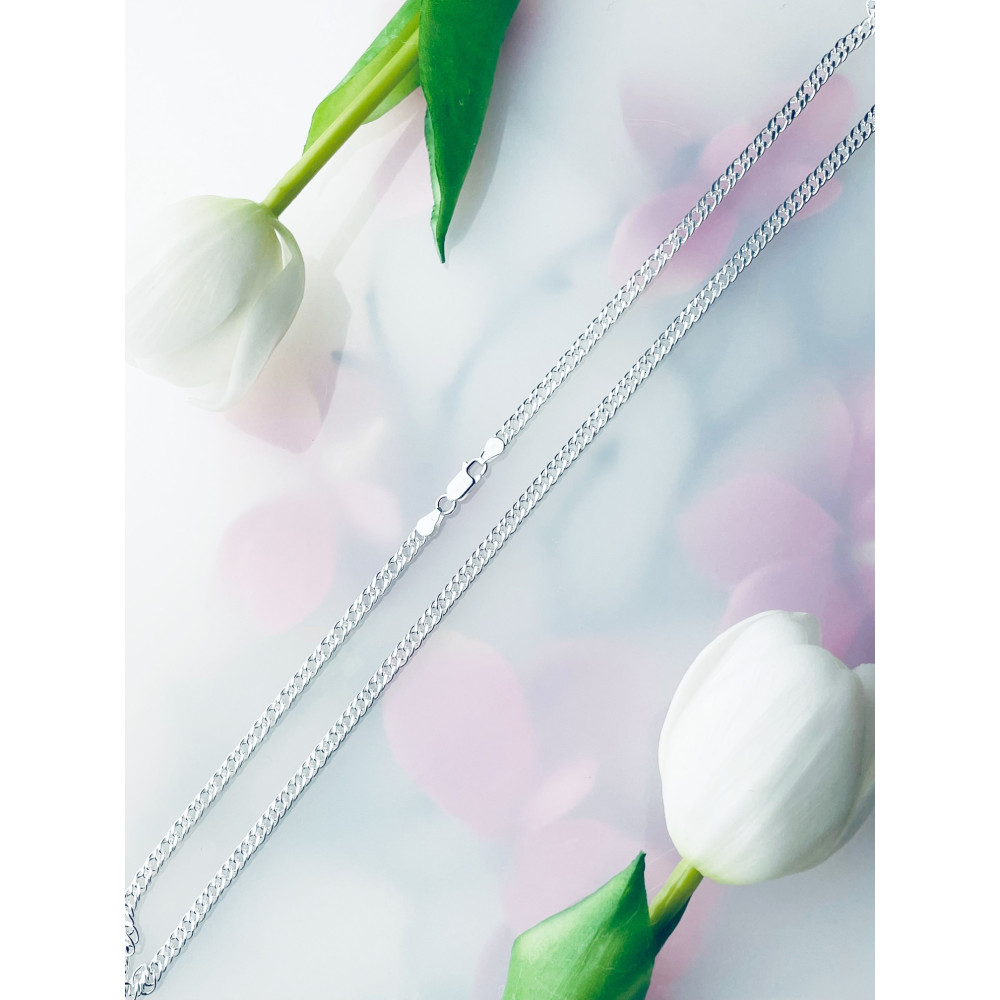 925 Silber Rombo Halskette Collier