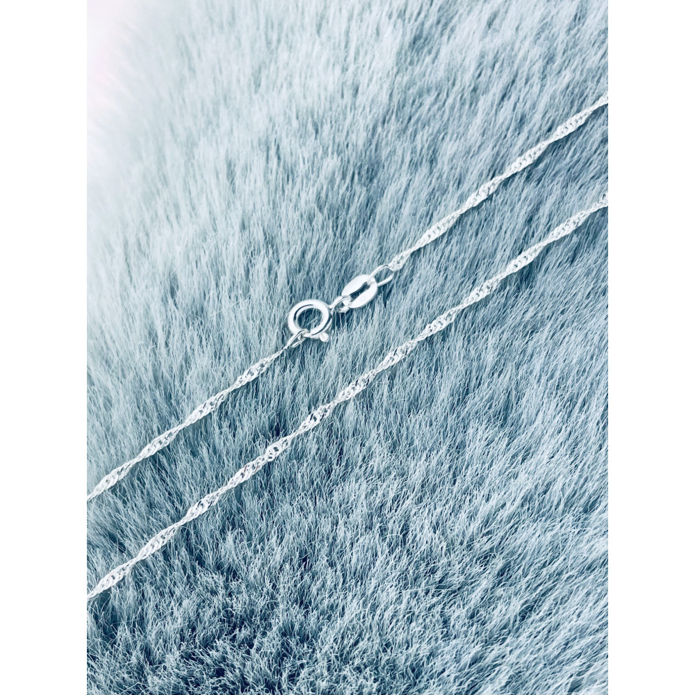 925 Silber Singapur Magic Halskette Collier