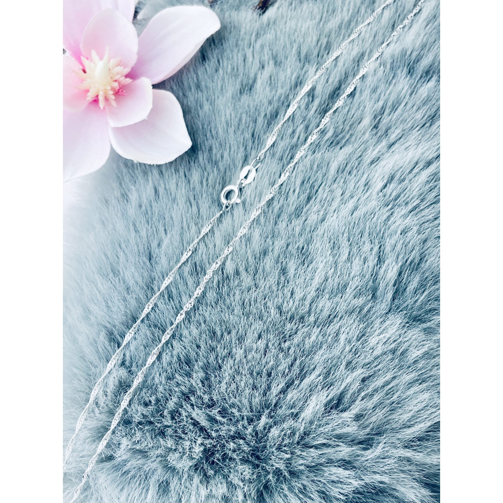 925 Silber Singapur Magic Halskette Collier