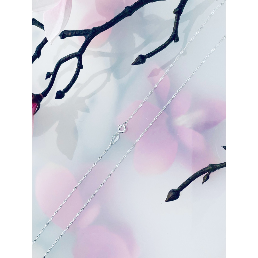 925 Silber Singapur Magic Halskette Collier