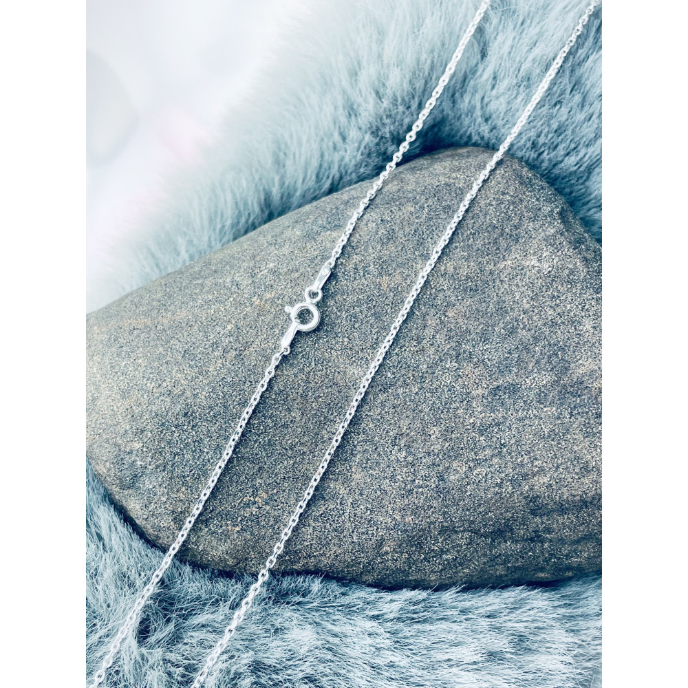 925 Silber Ankerkette Halskette Collier