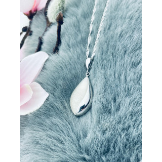 925 Silber Damen Medaillon Anhänger achat stein